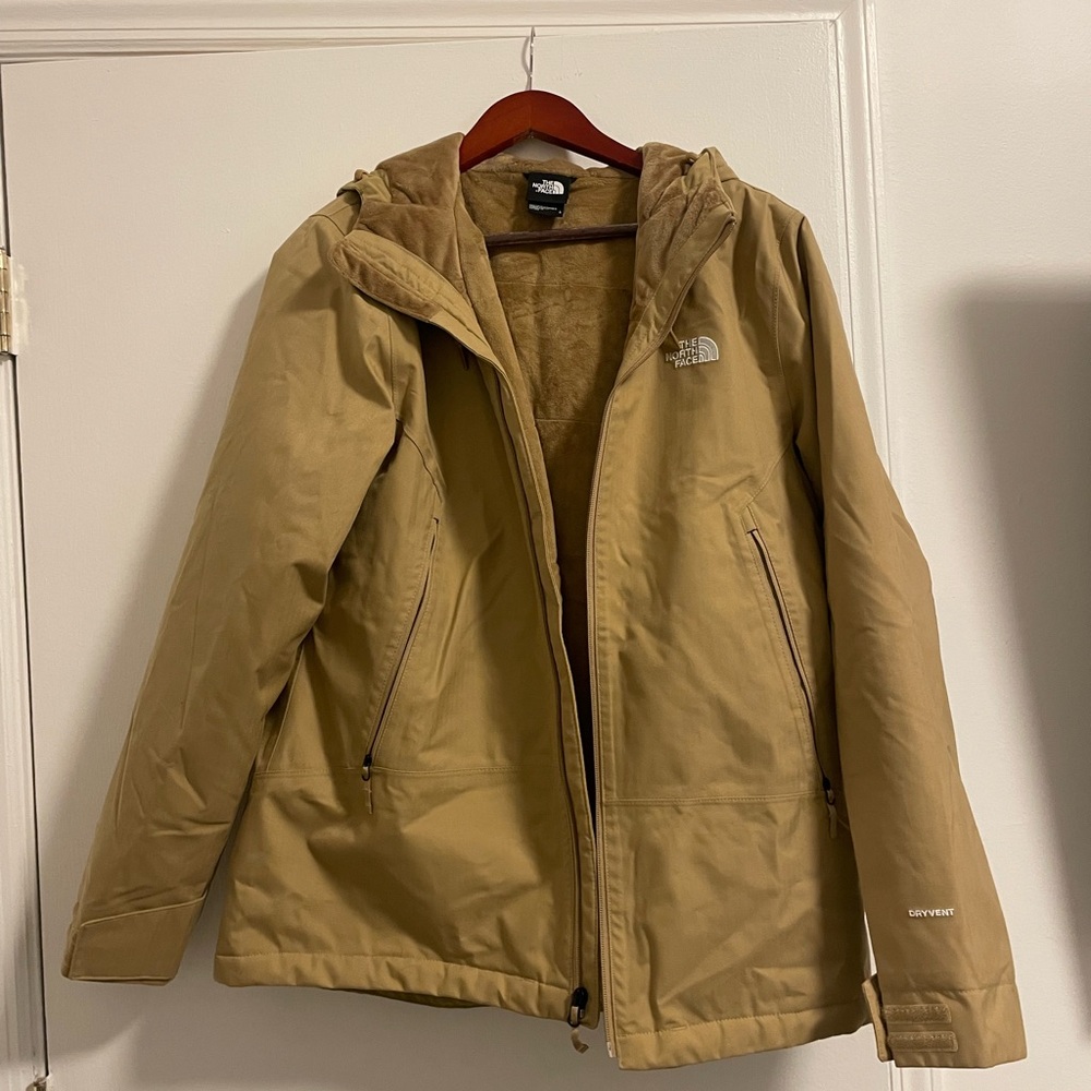 The North Face Brown Hooded Jacket